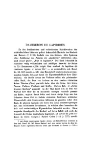 Damigeron de Lapidibus